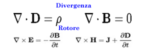 equazioni del campo elettromagnetico